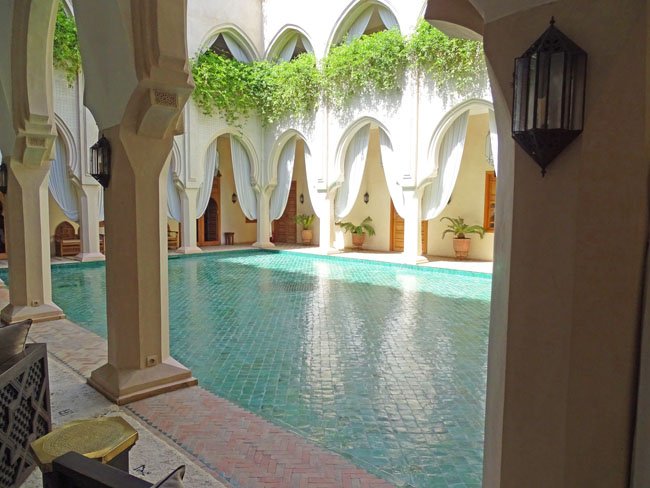 Riad intérieur
